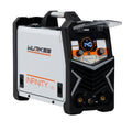 Soldadora Multiproceso WURKSS Infinity 150 150A 110V MIG Sin Gas, vista frontal del equipo