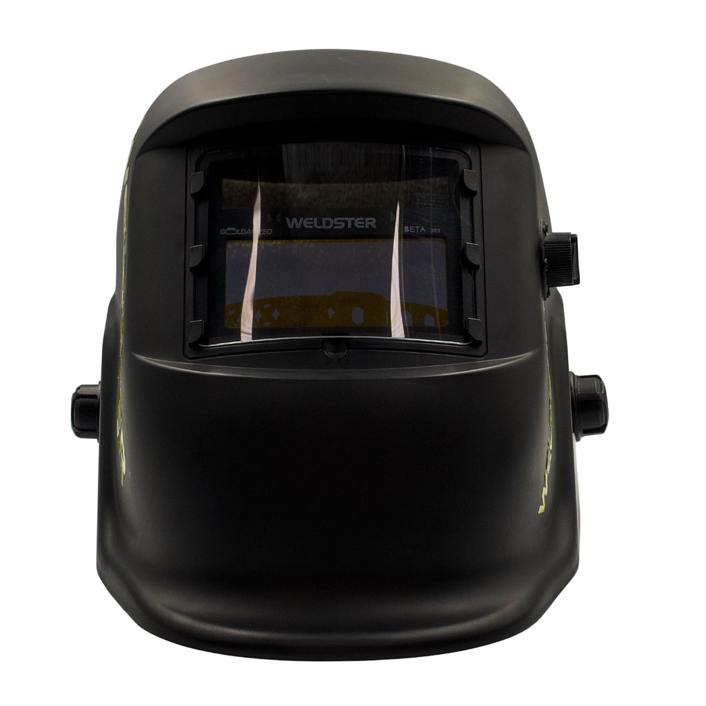Careta de Soldar Automática WELDSTER Goldarized Black DIN 9-13