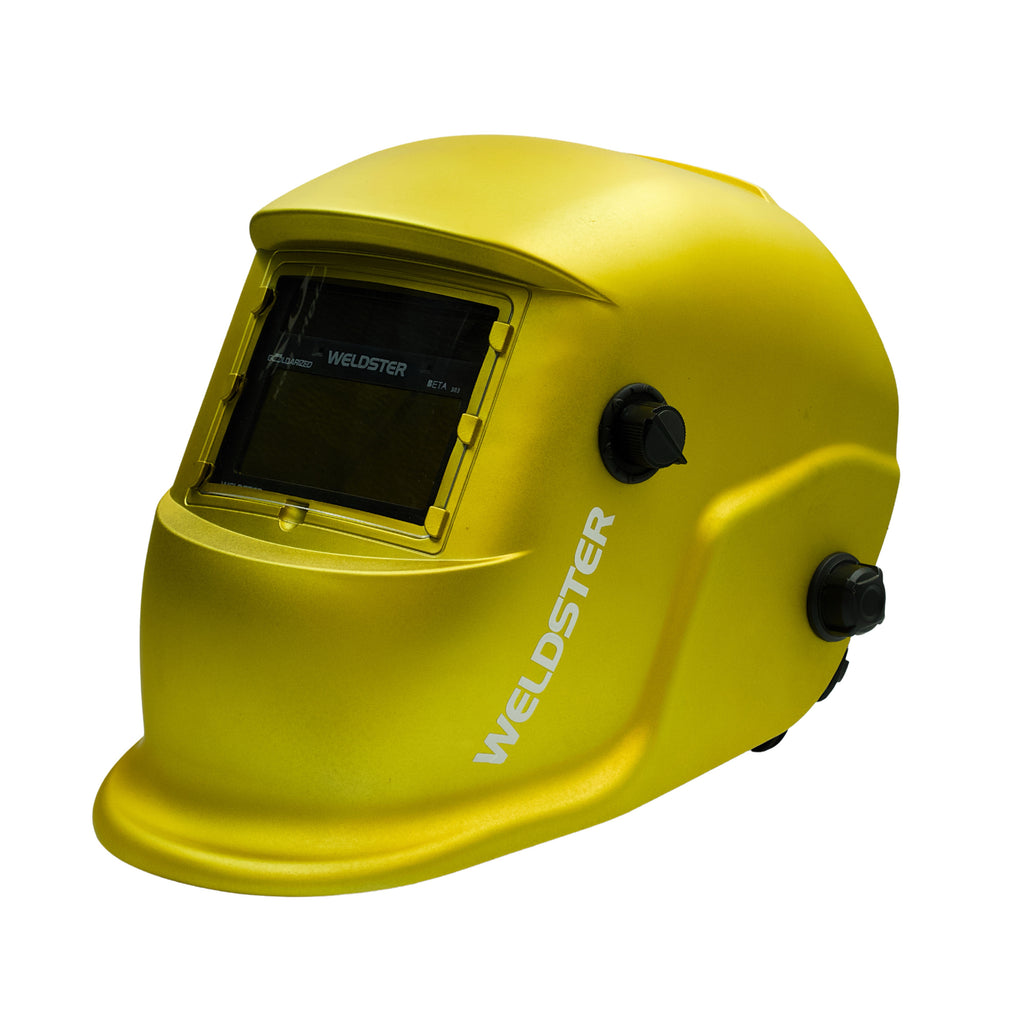 Careta de Soldar Automática WELDSTER Goldarized Golden DIN 9-13