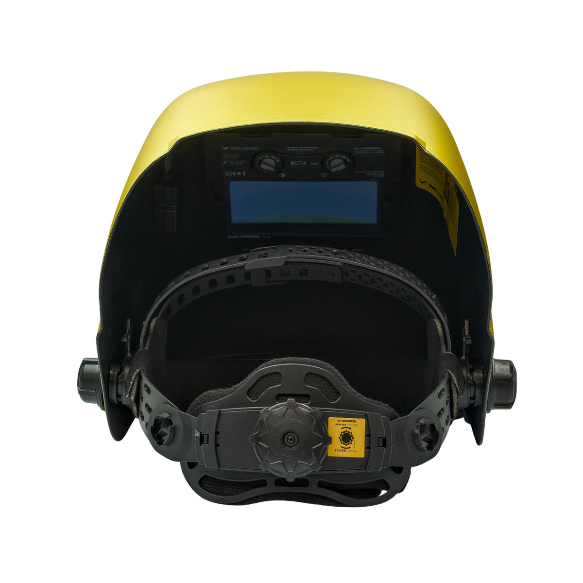 Careta de Soldar Automática WELDSTER Goldarized Golden DIN 9-13