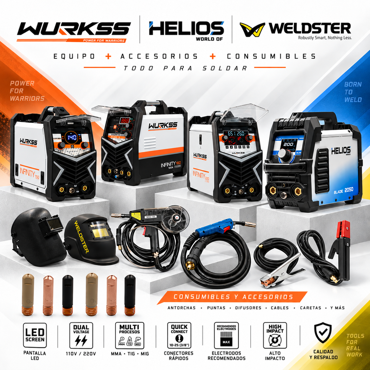 Banner Combos WURKSS HELIOS WELDSTER