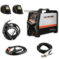 Combo WURKSS Infinity 160 con 2 caretas WELDSTER Black