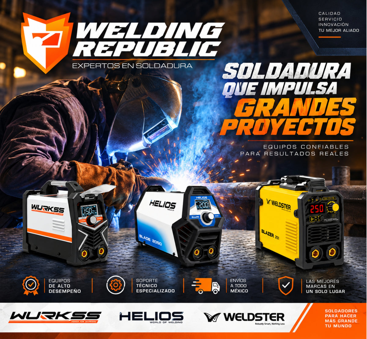 Welding Republic - Soldadura que impulsa grandes proyectos