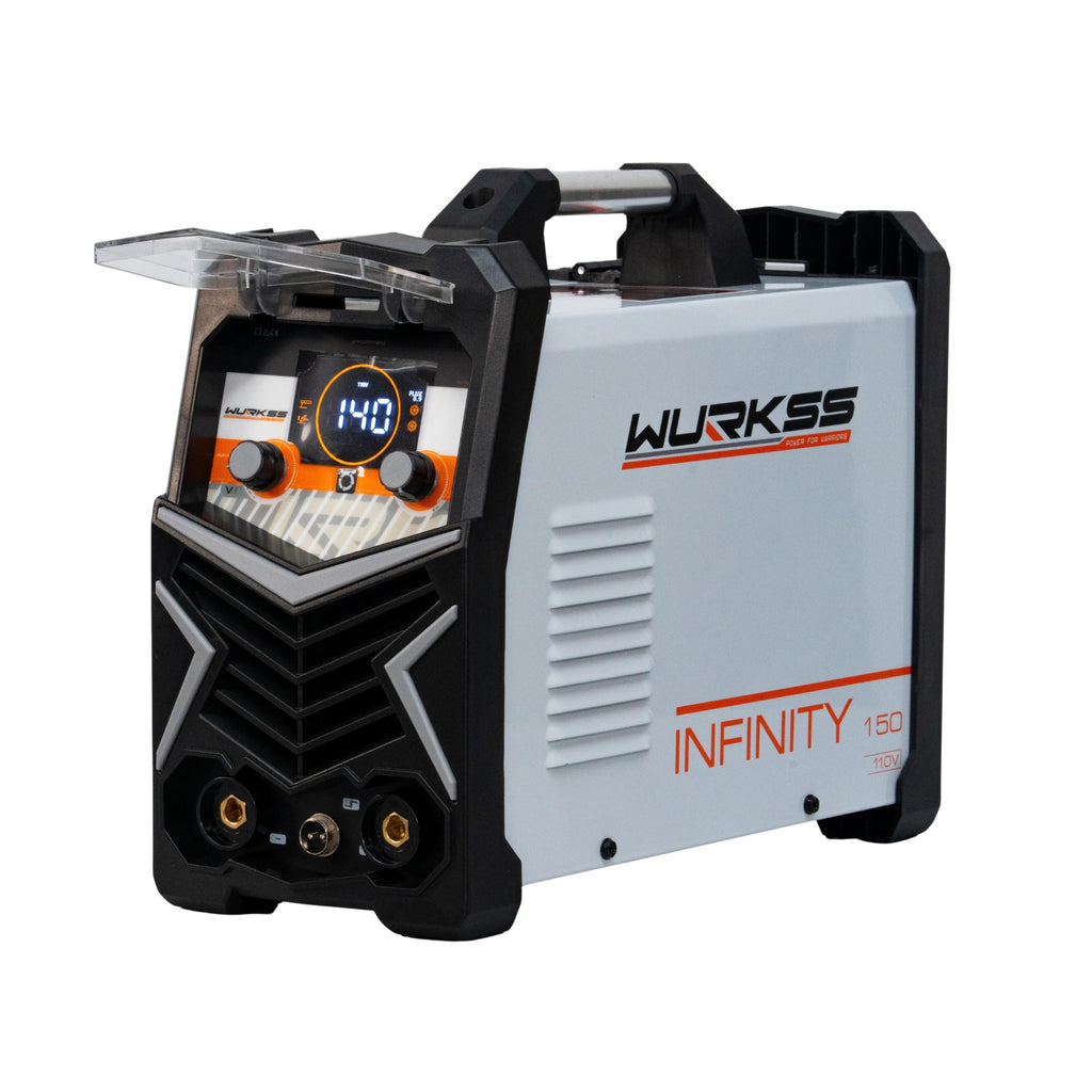 Soldadora WURKSS Infinity 150, vista frontal 3/4