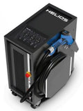 Soldadora Laser HELIOS Katana Air 15, vista frontal con antorcha