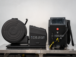Soldadora Laser HELIOS Katana X12, vista de ambos modulos